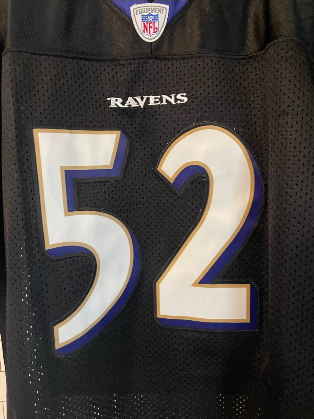 Men’s Vintage Ray Lewis Ravens NFL Jersey Size L. - Picture 8 of 9